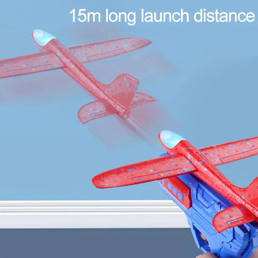 Children Plane Launcher Toy Outdoor