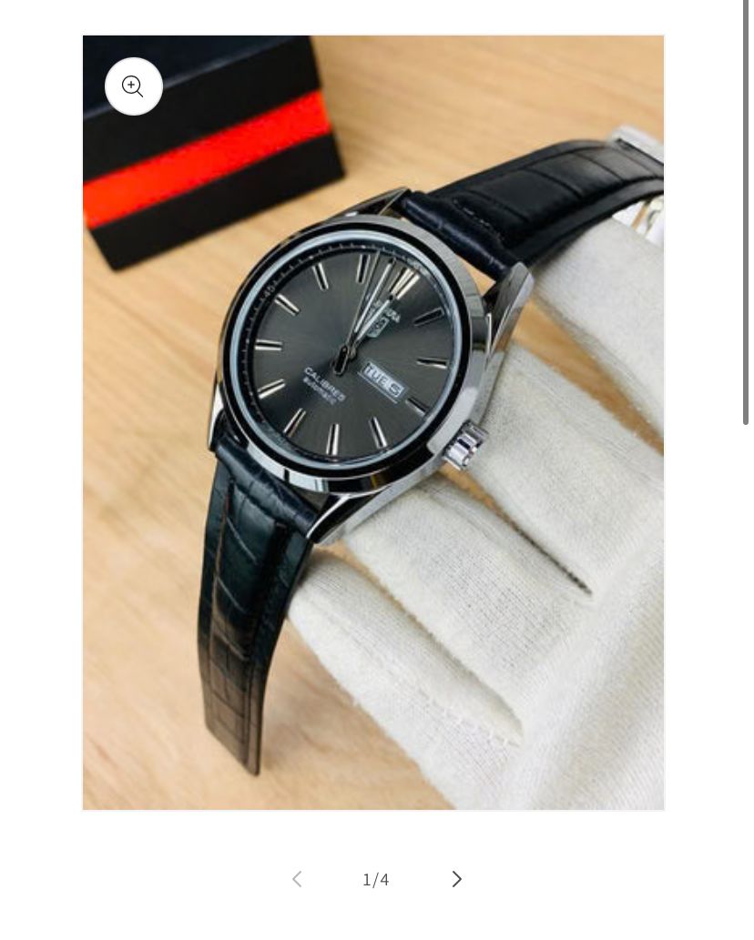 AA+ Tag Model With Day & Date - Quartz